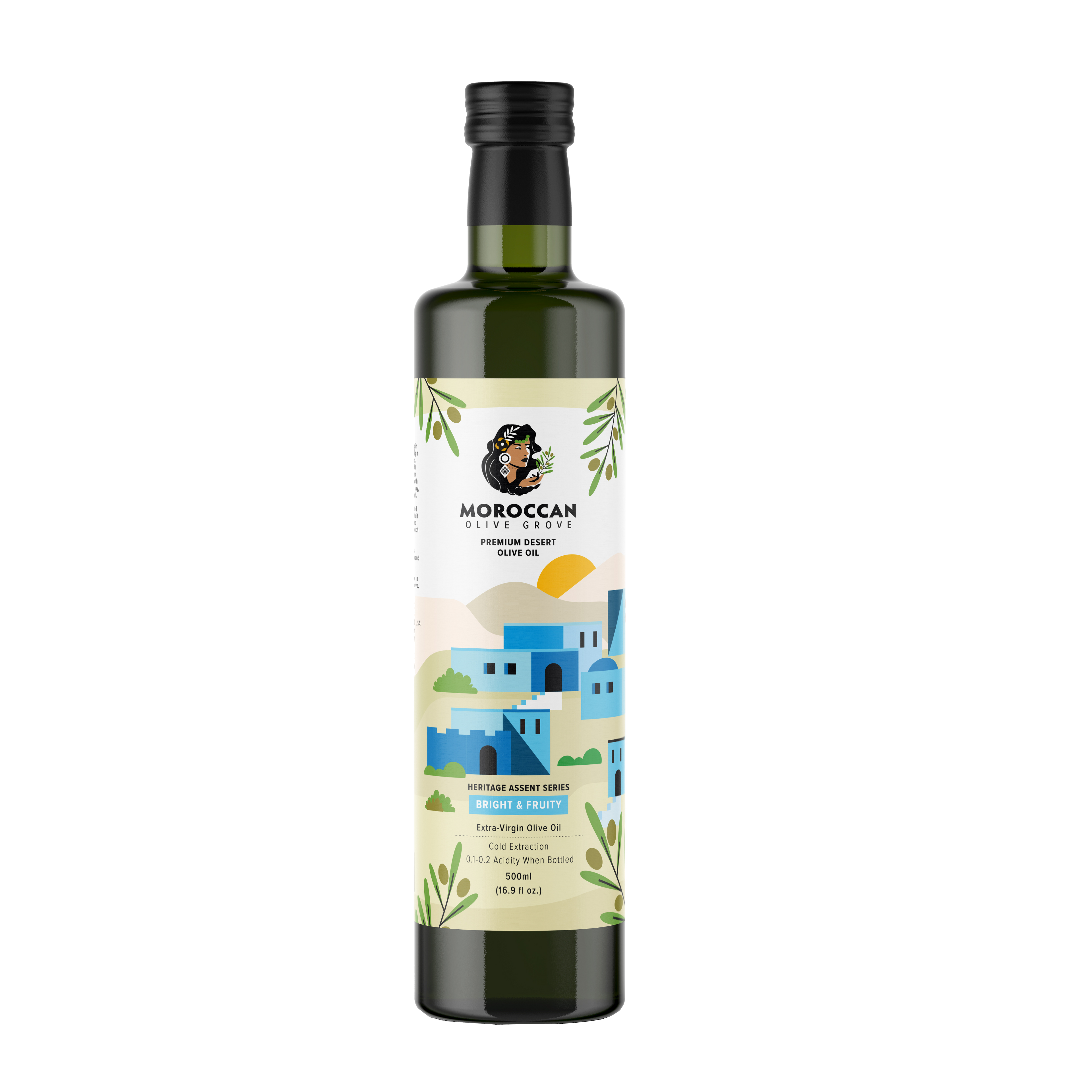 The Blue Olive Oil - Bright & Fruity - 500ml