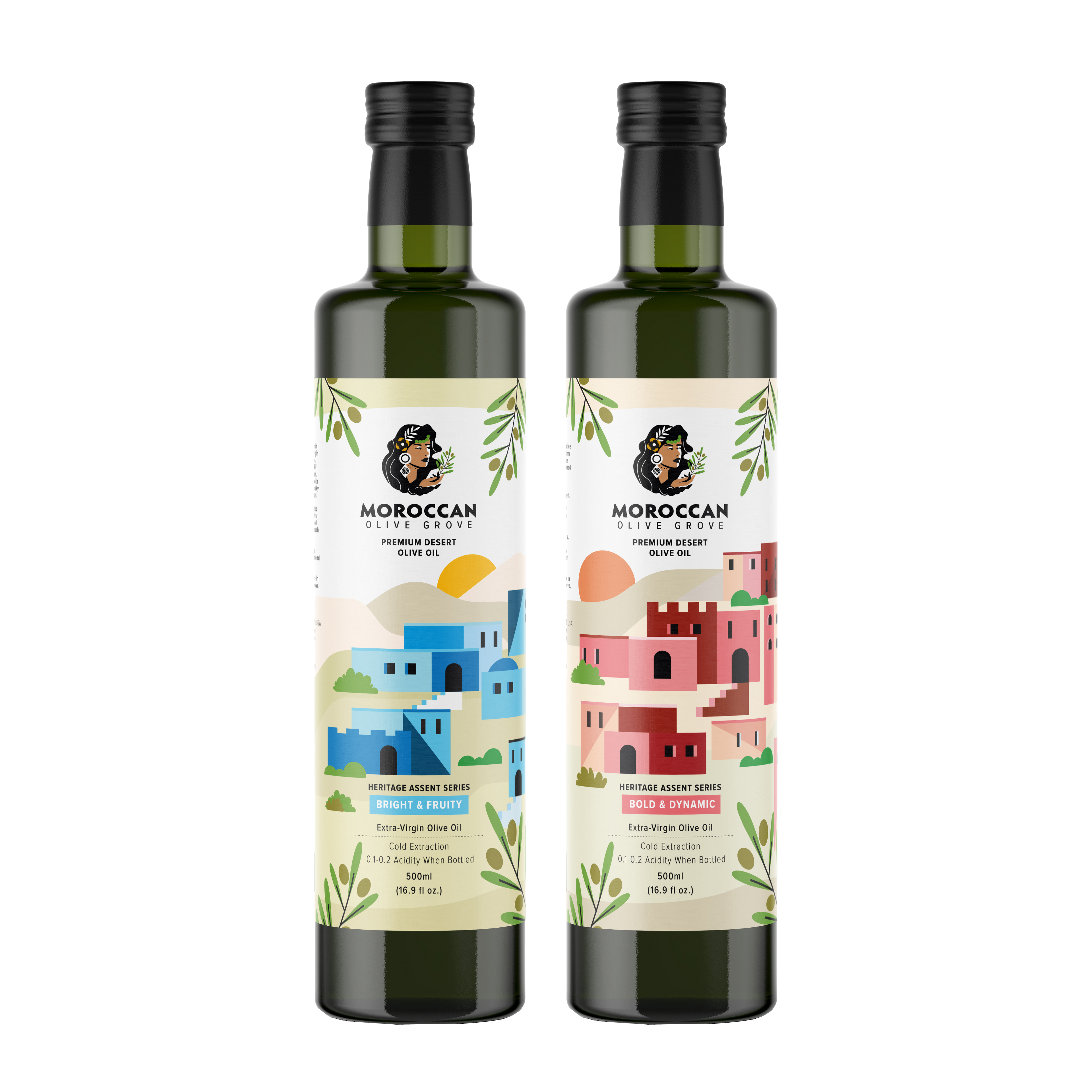 MOROCCAN OLIVE GROVE - Bold & Dynamic / Bright & Fruity Combo Pack