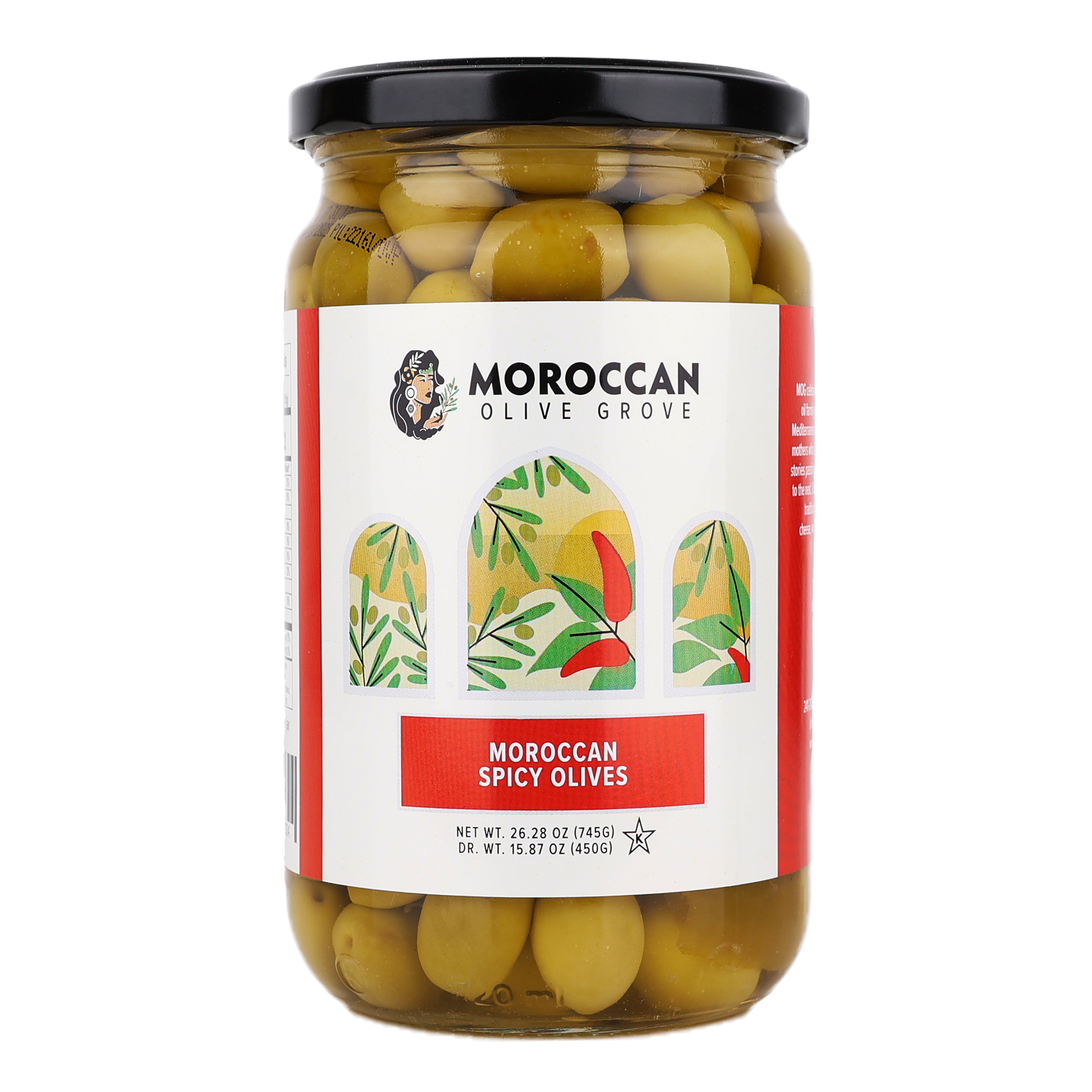 Moroccan Spicy Olives - 740g