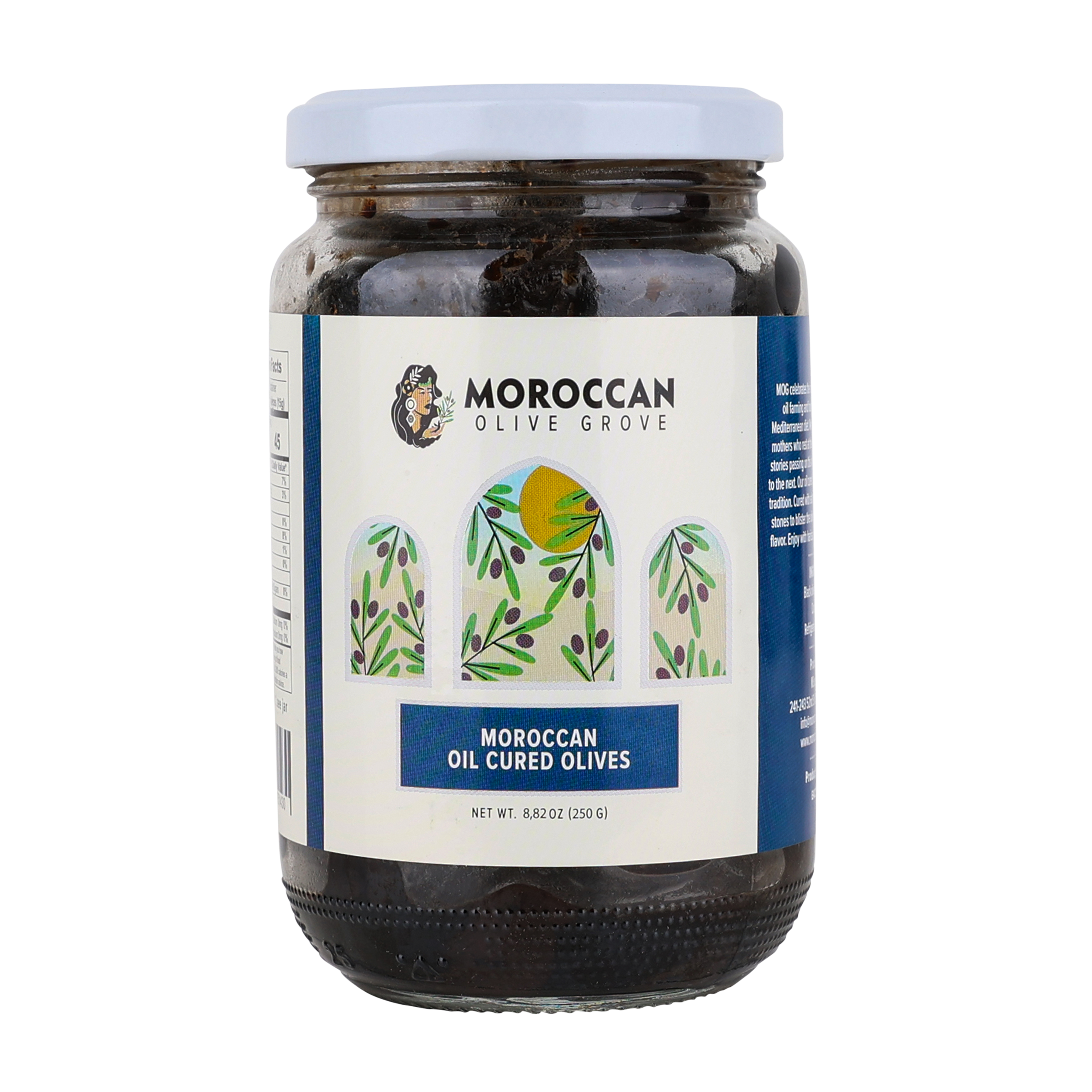 Moroccan Olive Cured Olives - 250g