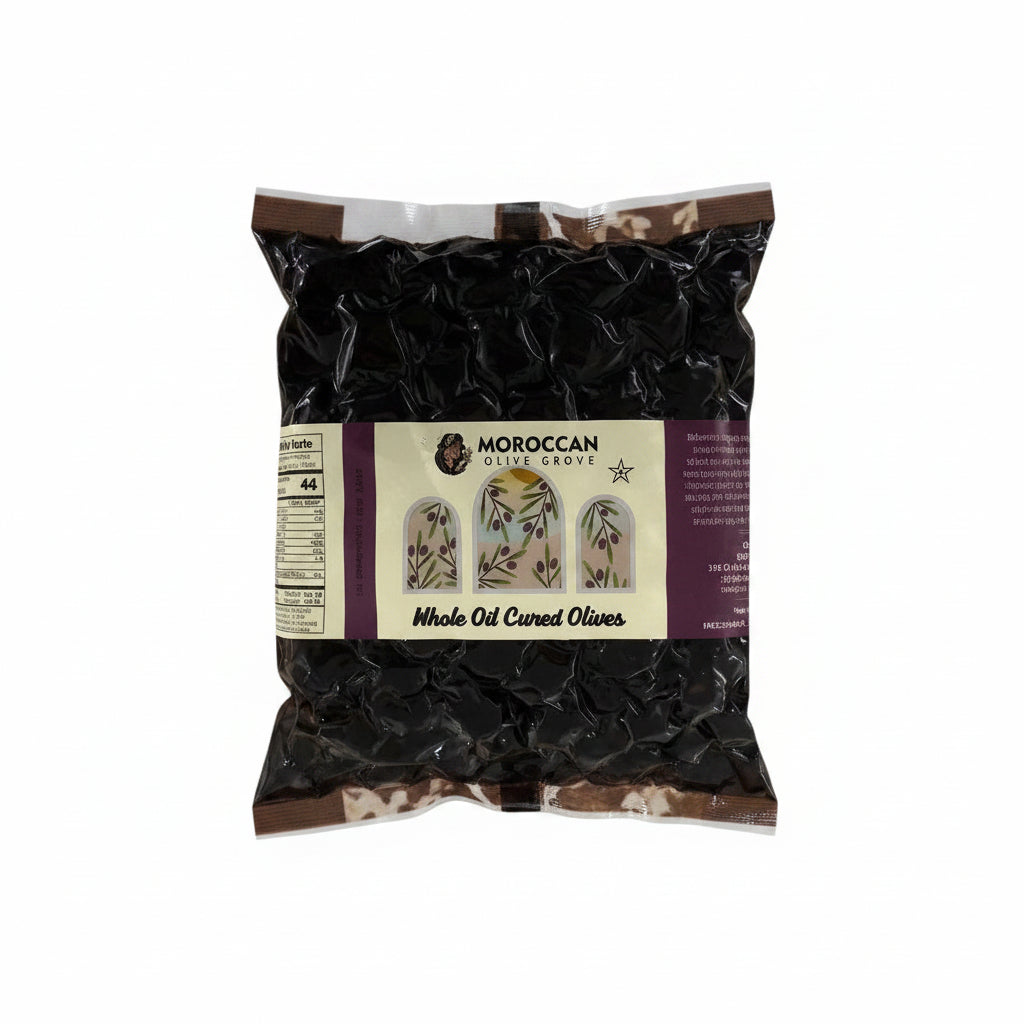Whole oil cured olives 500g